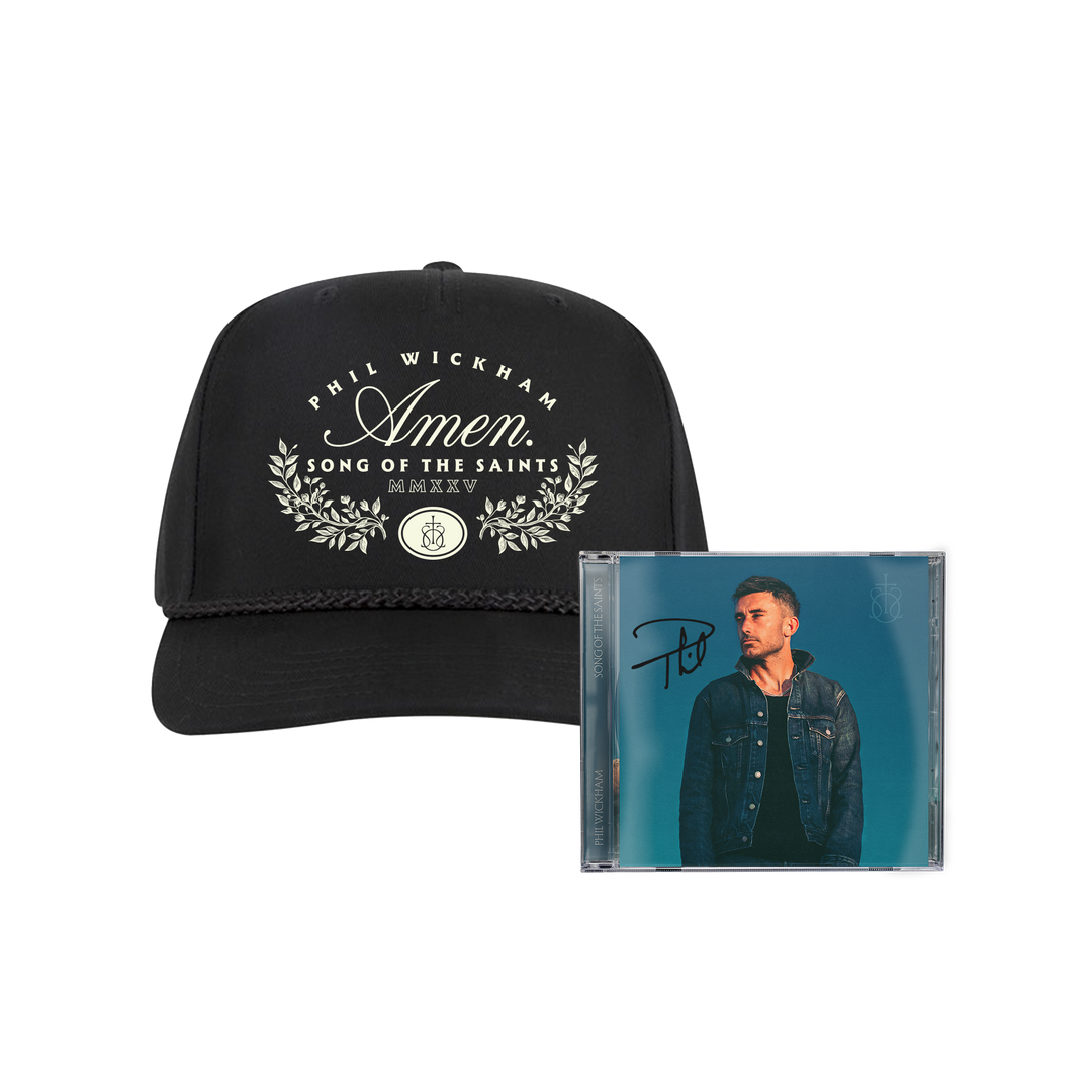 Limited Edition Song Of The Saints Signed CD & Amen Hat Fan Pack