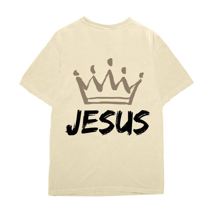 This is Our God (King Jesus) Tee- Cream