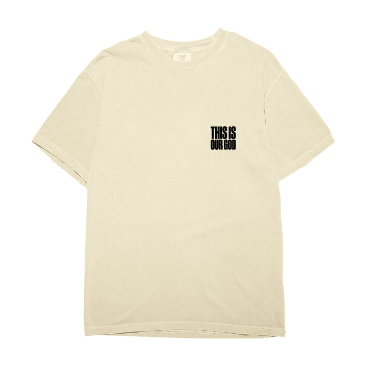 This is Our God Tee - Cream