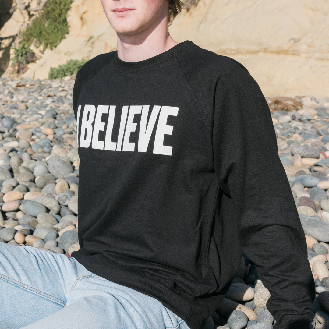 I Believe Crewneck Black Phil Wickham