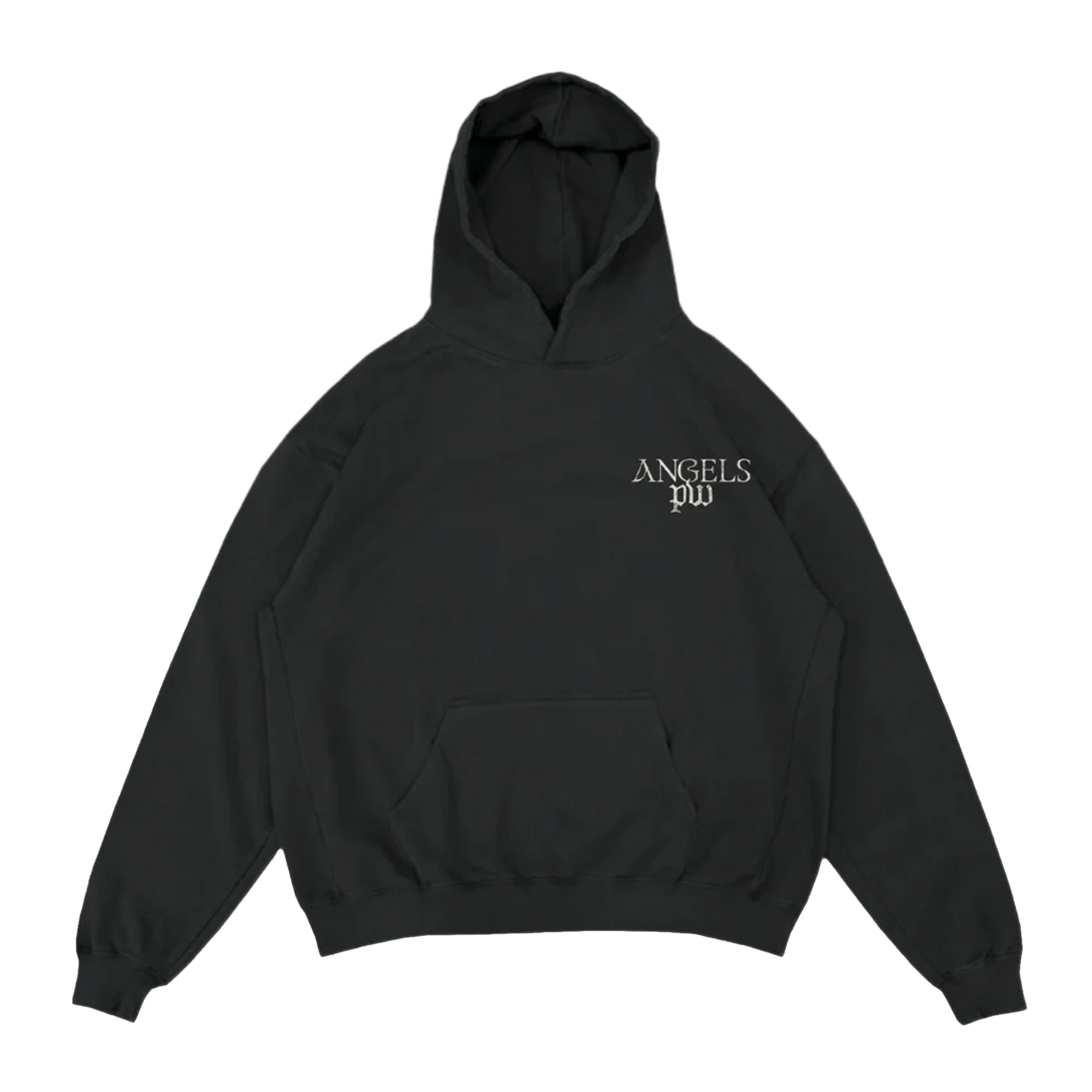 kewing Felpa con Cappuccio Unisex Katie Angel, Casual Hip Hop Word Pattern Pullover Loose Fit Winter Black White per Regalo kewing Felpa con Cappuccio Unisex Katie Angel, Casual Hip Hop Word Pattern Pullover Loose Fit Winter Black White per Regalo