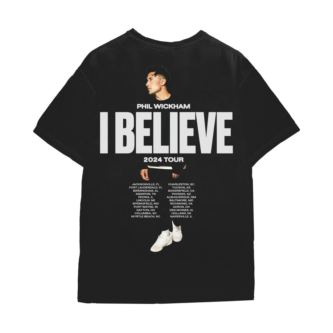 believe tour shirt