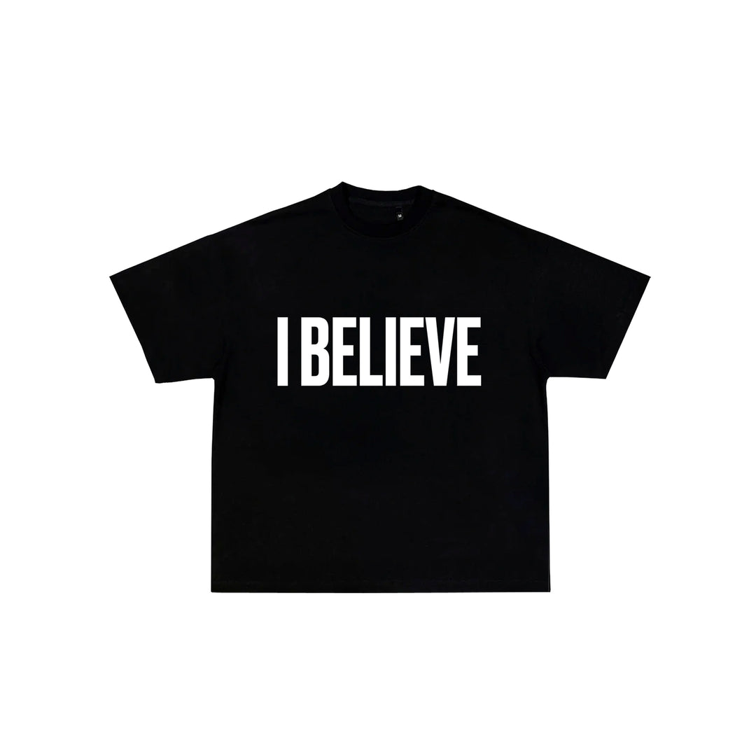 I Believe Tee - Black