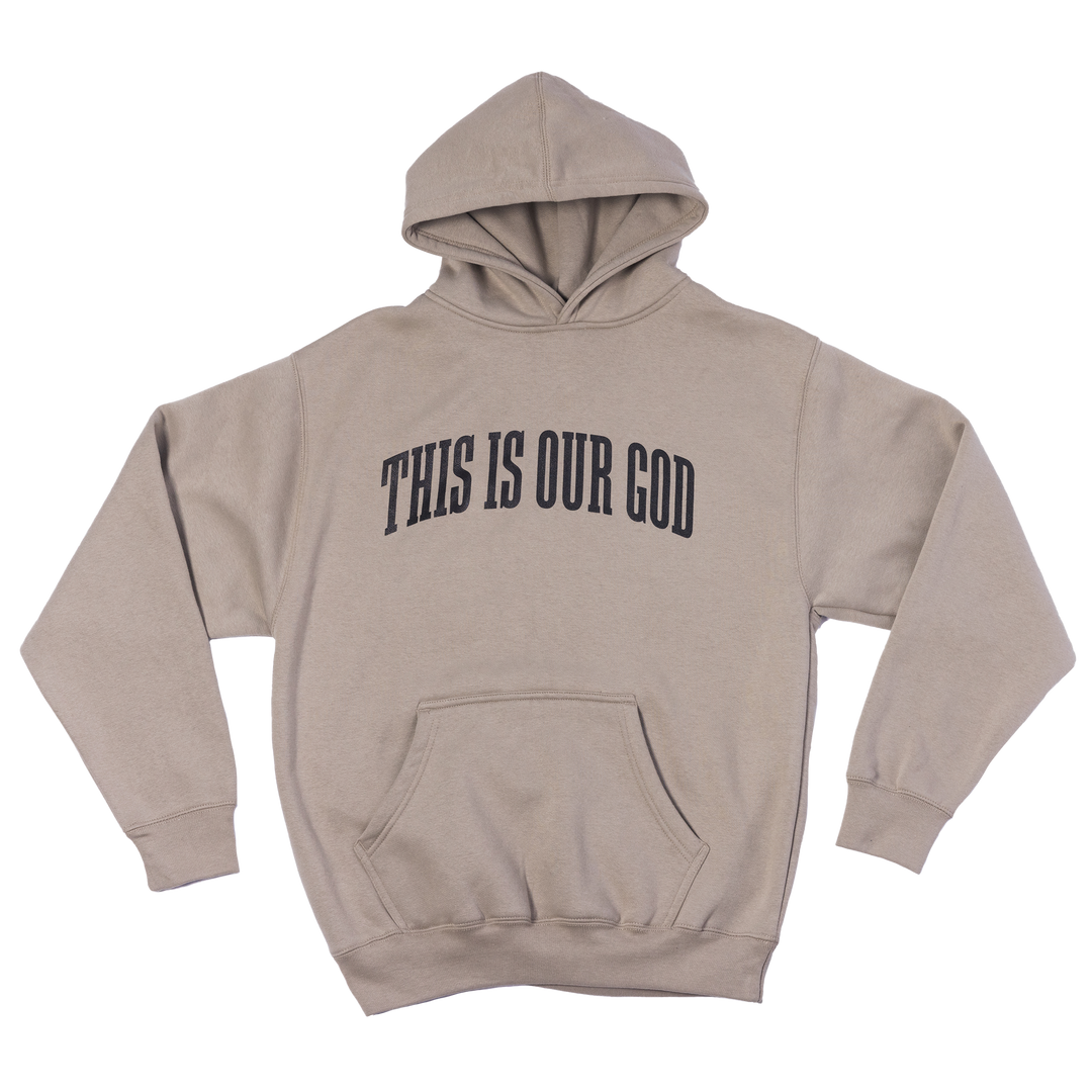 This Is Our God Hoodie - Tan