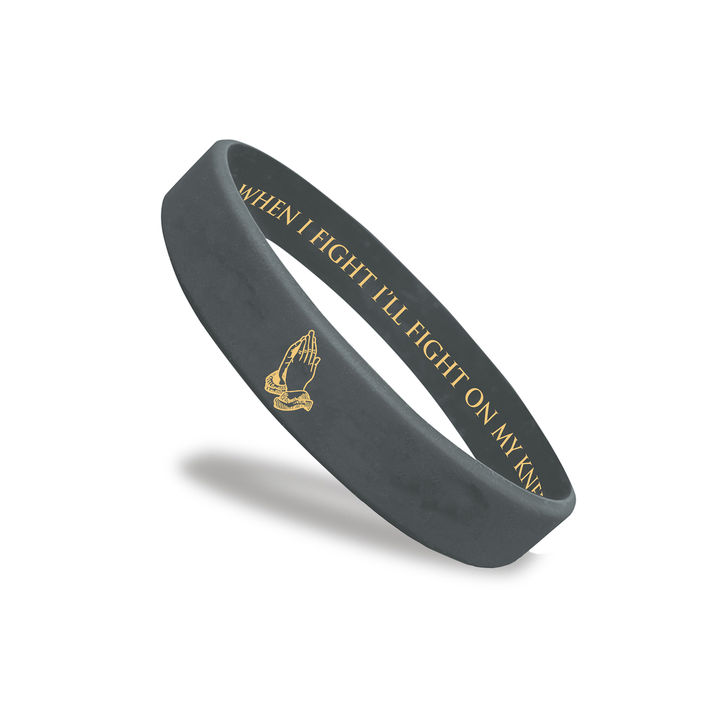 “SIGNED”- On Our Knees: 40 Days to Living Boldly in Prayer + LIMITED EDITION “On Our Knees” Wristband